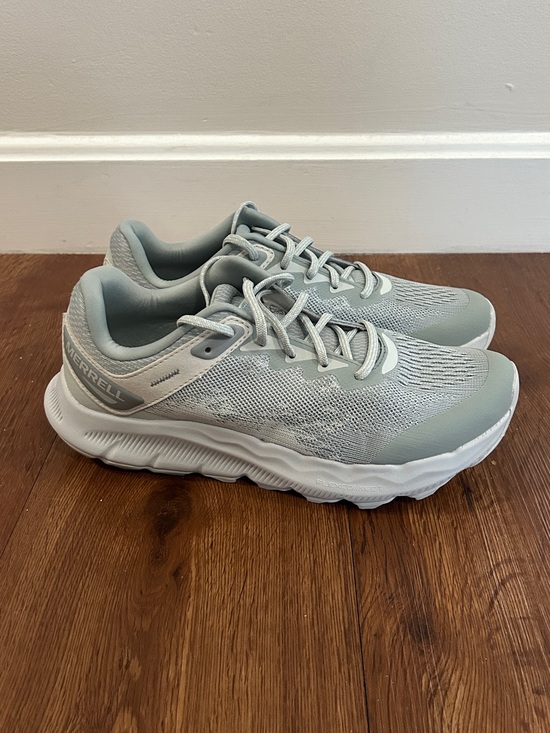 Merrell Shoes - NWT Women’s Merrell Calcite Gray Antora Trail Running Shoes
